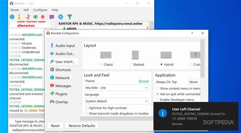 Mumble Download Free (Windows) - 1.5.735 | Softpedia