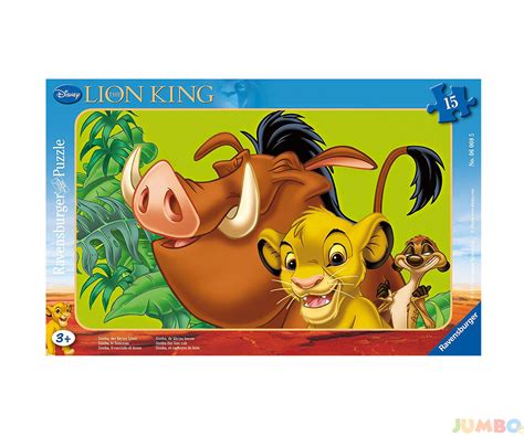 Пъзел Ravensburger 15 ел. - Цар Лъв – Мечо.бг