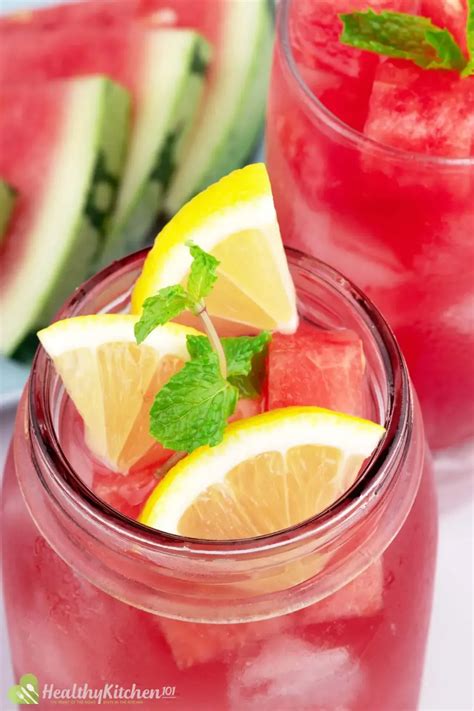 Watermelon Juice and Lemon Recipe: A Low-Calorie, Refreshing Drink