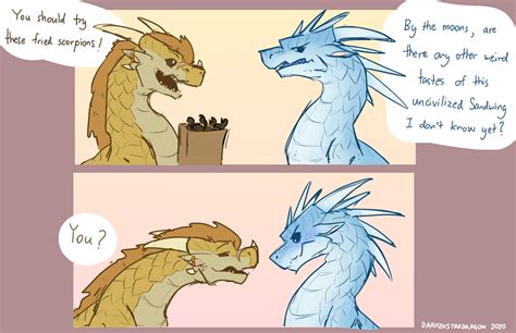 Usual Qibli and Winter : r/WingsOfFire