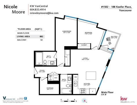 1502 188 Keefer Place, Vancouver - HD Photos & Floor Plan - SOLD by