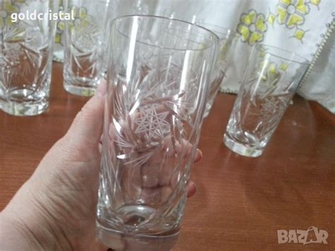 Кристални чаши за вода в Антикварни и старинни предмети в гр. Стара ...