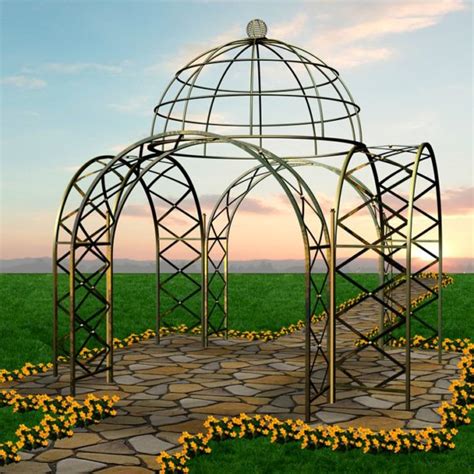 Wrought iron decorative gazebo Archives » Wrought Iron Concept