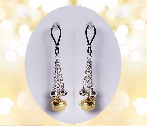 Bell Nipple Nooses Non Piercing Nipple Dangles Nipple Play Sex - Etsy