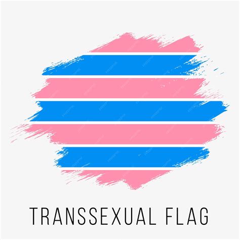Orgullo bandera transexual lgbt plantilla de diseño de identidad sexual