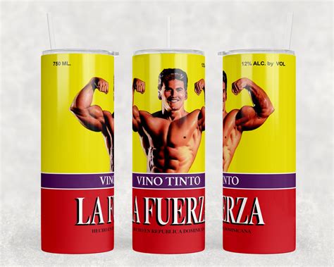 Vino Tinto La Fuerza - Envoltura de vaso de 20 oz - Etsy España