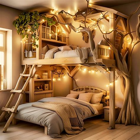 Enchanting Escapes: Transforming Your Bedroom into a Magical Treehouse ...