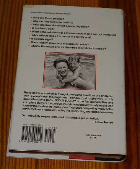Vintage Rare Nudism Book Nudist Society the Controversial Study of the