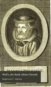 weils der stadt kleine chronik welche zugleich umstaendliche