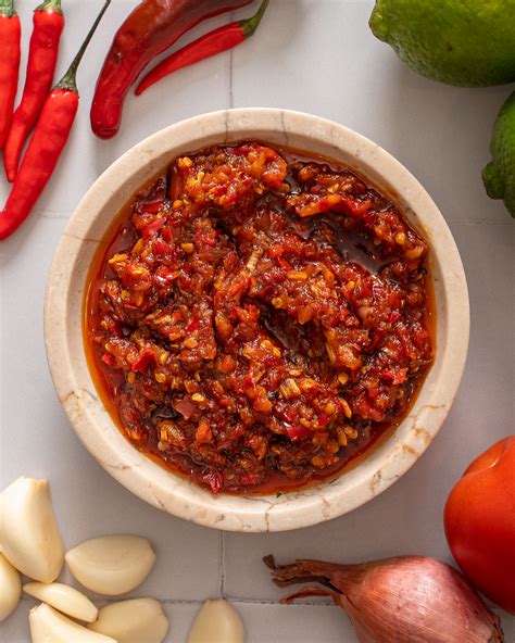 sambal oelek recipe takes  eggs