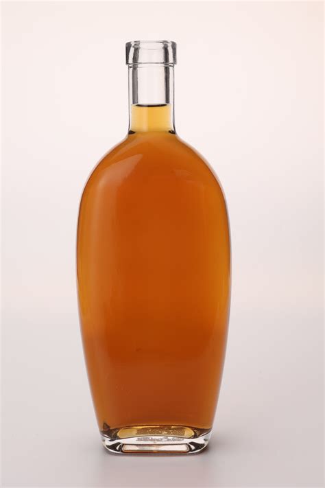 Liquor Bottle Alcohol Spirits Square Whiskey Bottle