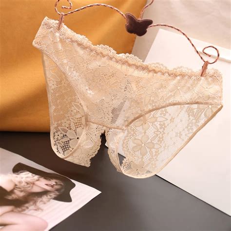 Sexy Dessous Sexy Damen-Spitzenhöschen Transparente Durchsichtig
