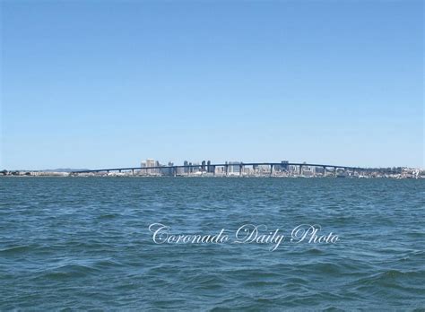 Coronado Daily Photo: View of Coronado Bridge From The San Diego Bay