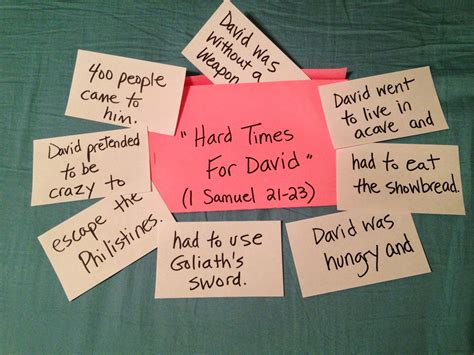 Children's Bible Lessons: Lesson - David's Troubles