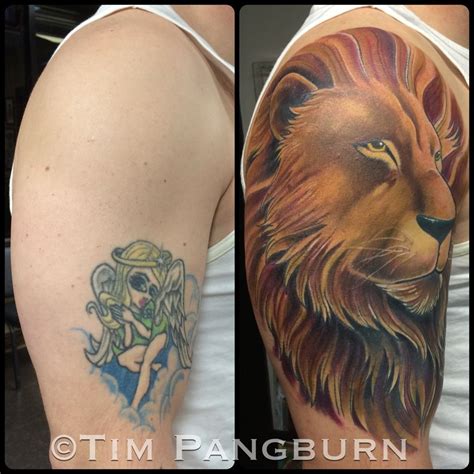 timpangburn:lion-cover-up-lion-cover-up-coverup-cover-up-tattoo-animal ...