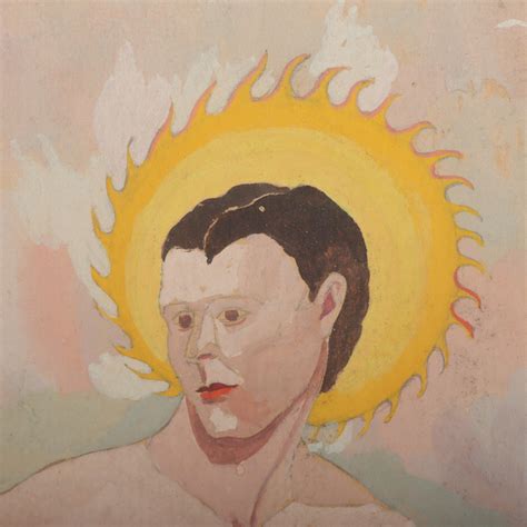 Lot - Unsigned Art Deco/Modernist nudes painting circa 1940s in custom