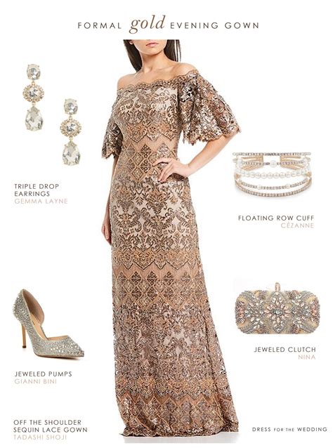 formal dresses for women gold 5