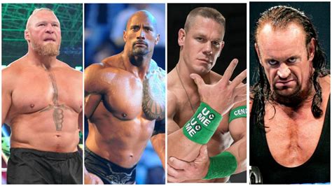 The Undertaker, John Cena and the Top 13 Greatest WWE Wrestlers of All Time