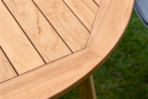 teak cm folding table exhibition teak