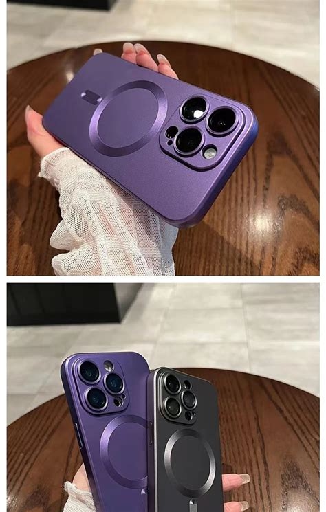 Роскошный Матовый бронированный ударопрочный чехол для iPhone 14 13 12 ...