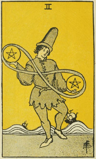 Two of Pentacles - Mystic Doorway