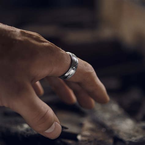 Griffin Turis Fortis Mihi Deus Signet Ring 5