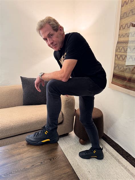Skip Bayless | I can’t lose in these shoes. MJ FOREVER. #DripBayless