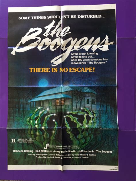 THE BOOGENS ORIGINAL 27X41 FOLDED MOVIE POSTER 1981 HORROR REBECCA