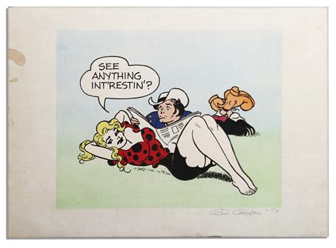 Lot Detail - Al Capp ''Li'l Abner'' Large Colorful Silk-Screen Poster