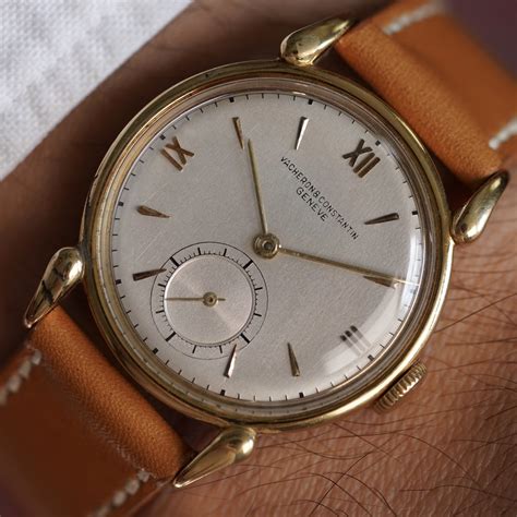 vacheron constantin  yellow gold dress  wind vintage