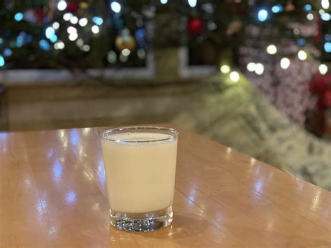 Make sure to leave out a glass of milky for Santa in order to have your