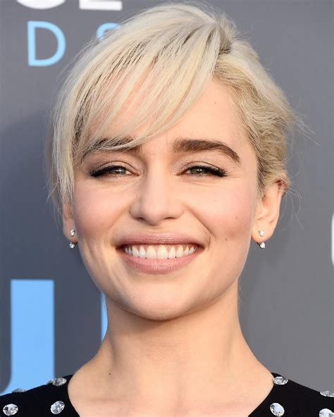 Emilia Clarke Updates ️ on Instagram: “- her blonde hair era was a ...