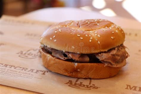 Arby`s - Classic Roast Beef Sandwich Editorial Photography - Image of ...