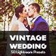 50 Vintage Wedding Lightroom Presets, Add-ons | GraphicRiver