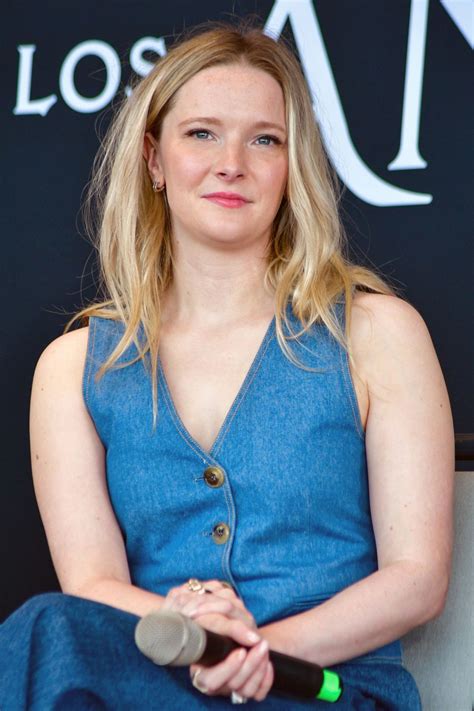 MORFYDD CLARK at The Lord of the Rings: The Rings of Power Press