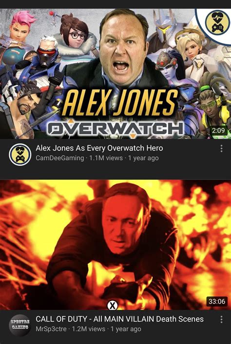 Why does Alex Jones look like Johnathan Irons tho? : r/gamers