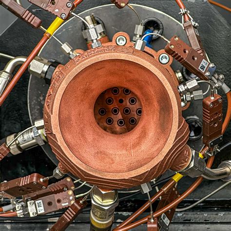 leap  ai designed rocket engine passes  hot fire test