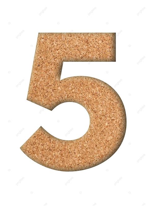 concept  single number brown  font photo background