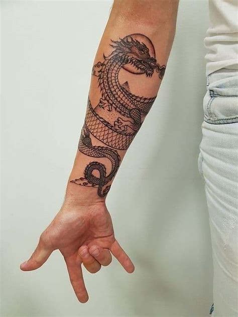 Top 67+ dragon wrapped around arm tattoo - thtantai2