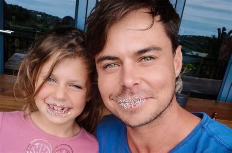 'Poppie': Bobby van Jaarsveld's day out with daughter, Armani