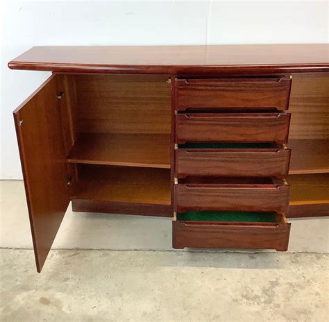 scandinavian modern rosewood credenza  skovby  stdibs