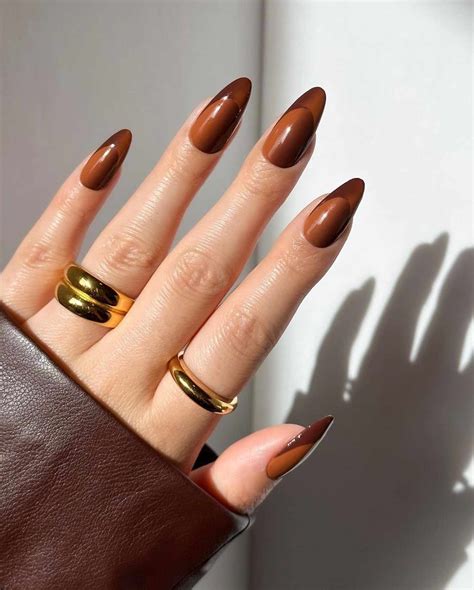 25 Brown Nail Ideas For the Perfect Cozy Season Mani