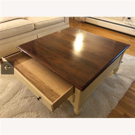 Ethan Allen French Country Coffee Table - AptDeco