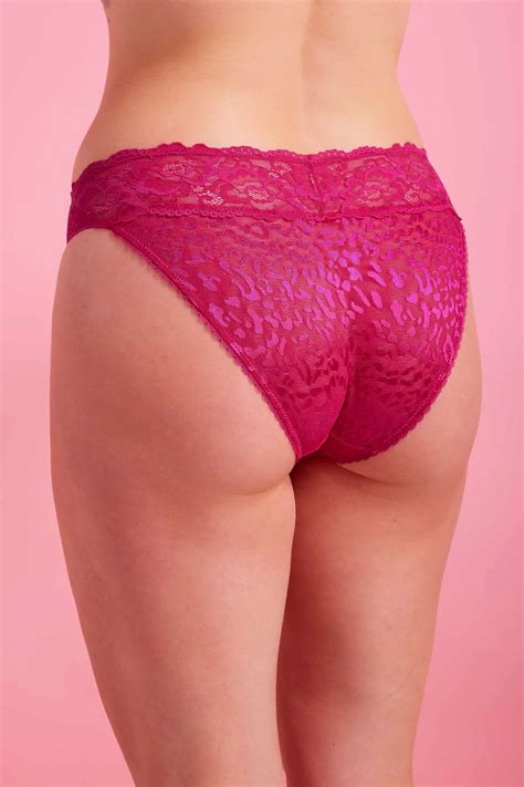 Ave Lace Bikini Cherry – Eleven Intimates
