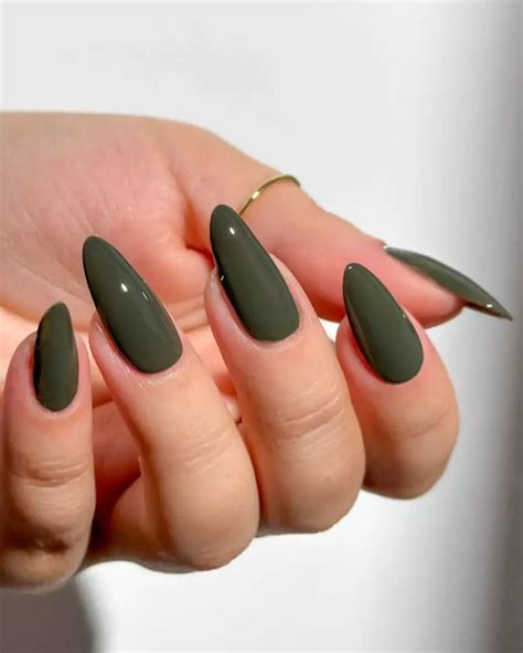 22 Beautiful Olive Green Nail Designs to Try: Nature's Palette - 160grams