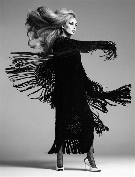 Adele in Double Vision Triumph:In Vogue UK by Steven Meisel — Anne of