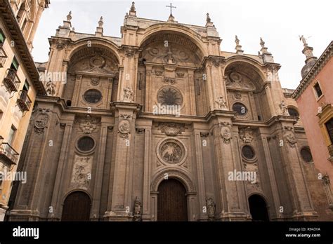 Granada Cathedral Architecture Stock Photo - Alamy