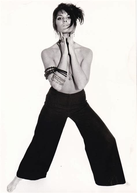 Two original photographs of Caroline Munro, circa 1974 by Caroline