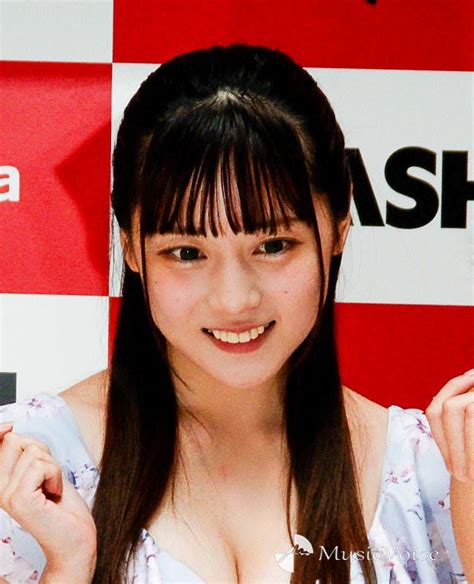 中川心「ミスFLASH2024 選考オーディション候補者発表会見」