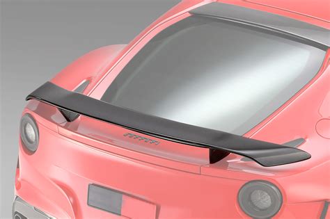 Hodoor Performance Сarbon Fiber Rear Wing Novitec Style for Ferrari F12 ...